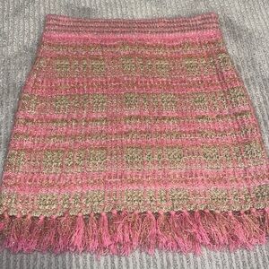 LoveShackFancy Balsam Mini Skirt - Majestic Pink - XS